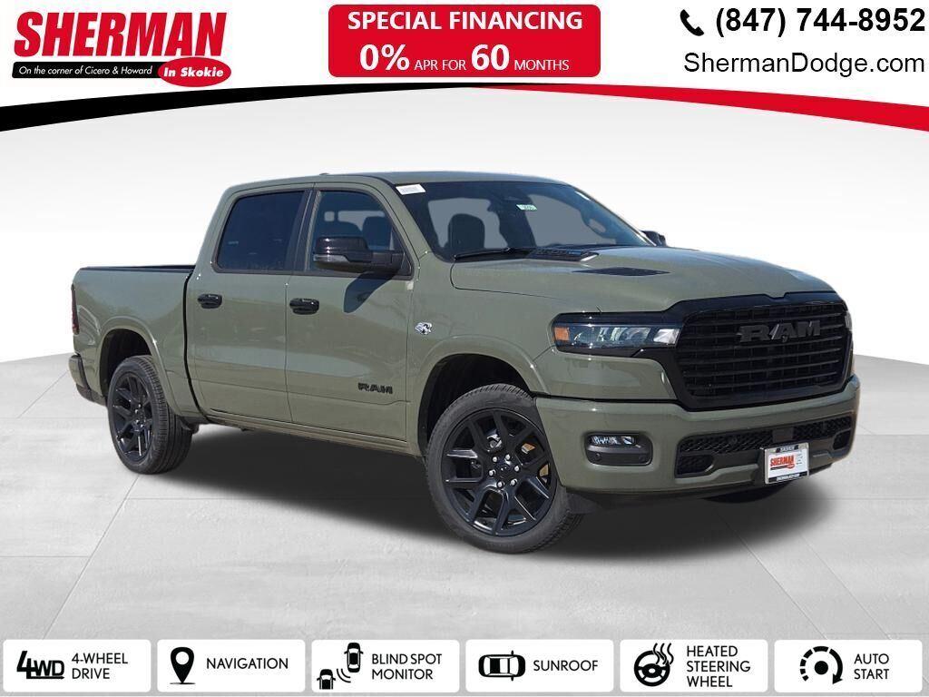 Canyon Lake 2026 RAM 1500 Laramie Crew Cab 4WD Pickup Truck Four-Wheel Drive 8-Speed Automatic