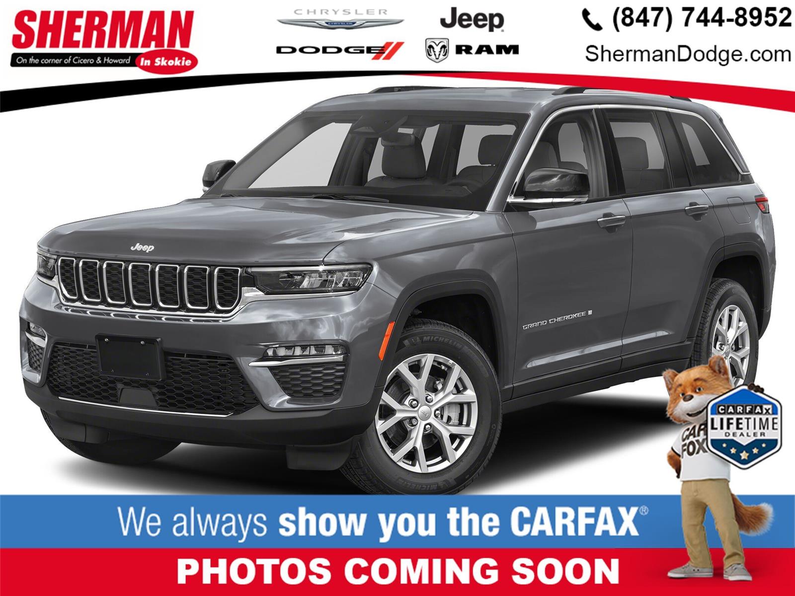 Baltic Gray Metallic Clearcoat 2024 Jeep Grand Cherokee Altitude 4WD SUV / Crossover Four-Wheel Drive 8-Speed Automatic