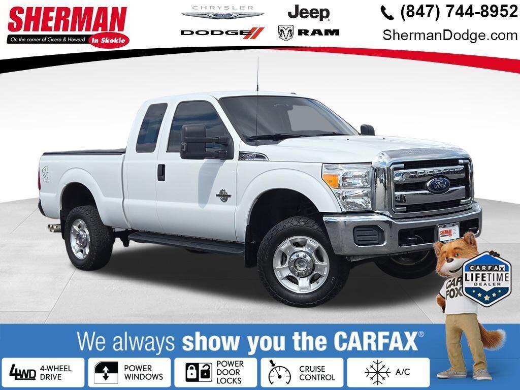 Oxford White 2015 Ford F-350 Super Duty XLT SuperCab LB DRW 4WD Pickup Truck Four-Wheel Drive 6-Speed Automatic