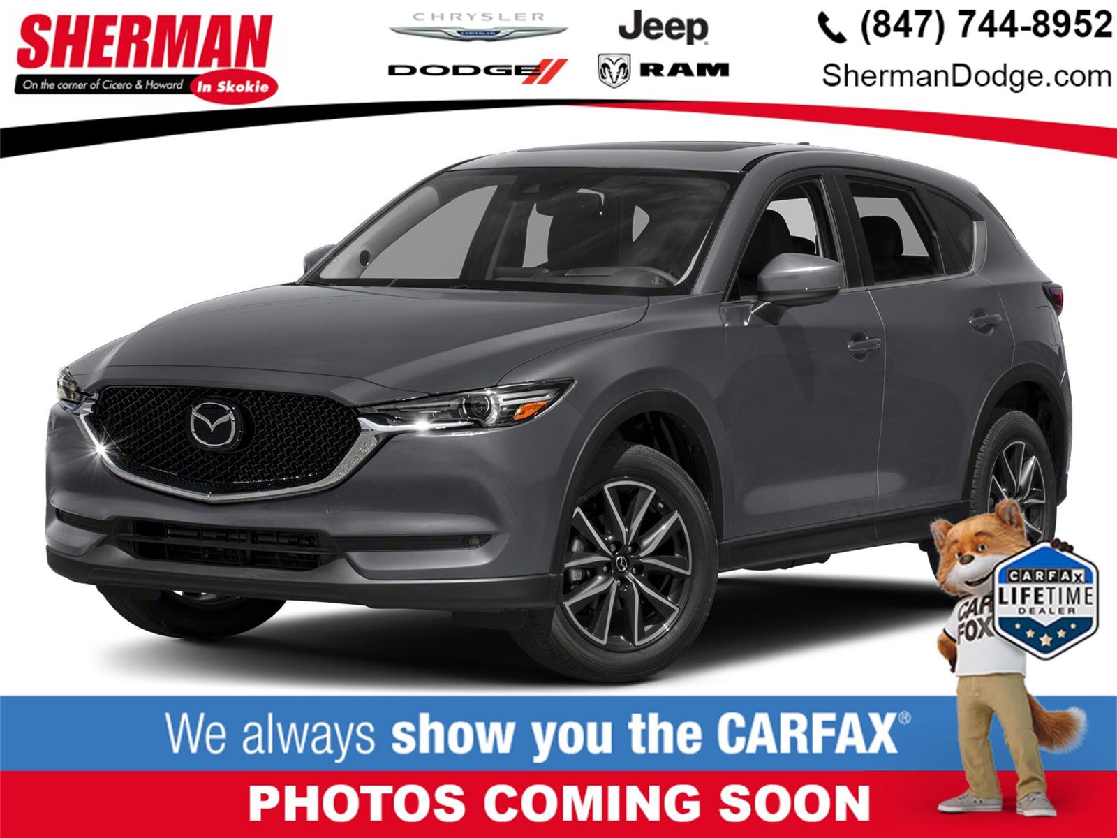 Machine Gray Metallic 2017 Mazda CX-5 Grand Select AWD SUV / Crossover All-Wheel Drive Automatic