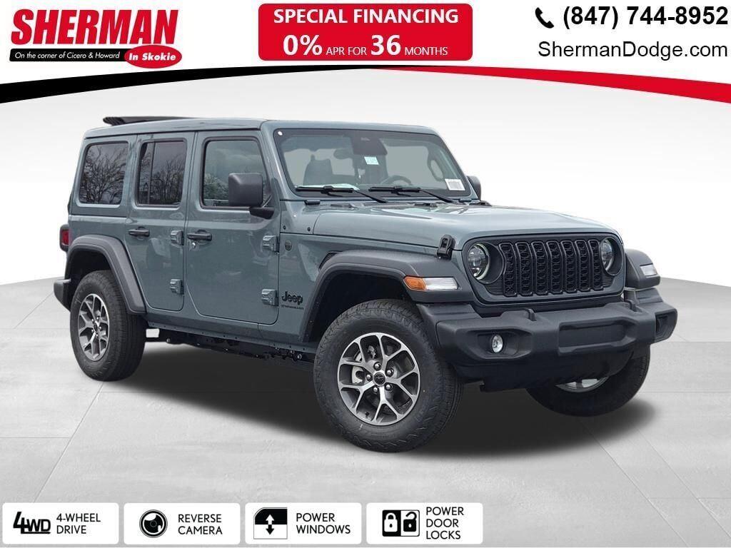 Anvil Clearcoat 2026 Jeep Wrangler Sport S 4-Door 4WD SUV / Crossover Four-Wheel Drive 8-Speed Automatic