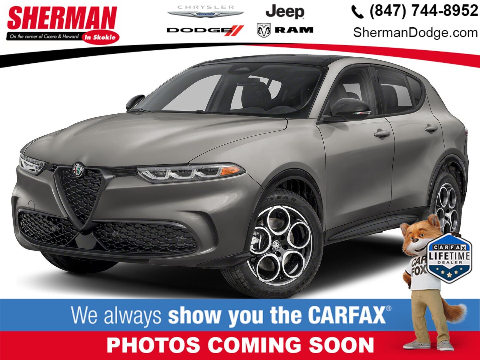 Grigio Ascari Metallic 2025 Alfa Romeo Tonale Sprint AWD SUV / Crossover Automatic