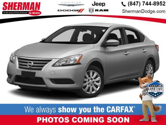 Brilliant Silver 2014 Nissan Sentra SV Sedan Front-Wheel Drive Continuously Variable Transmission
