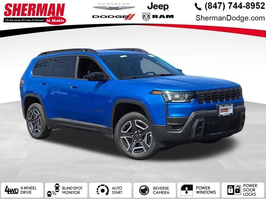 Hydro Blue Pearlcoat 2026 Jeep Cherokee Laredo 4WD SUV / Crossover Four-Wheel Drive Automatic
