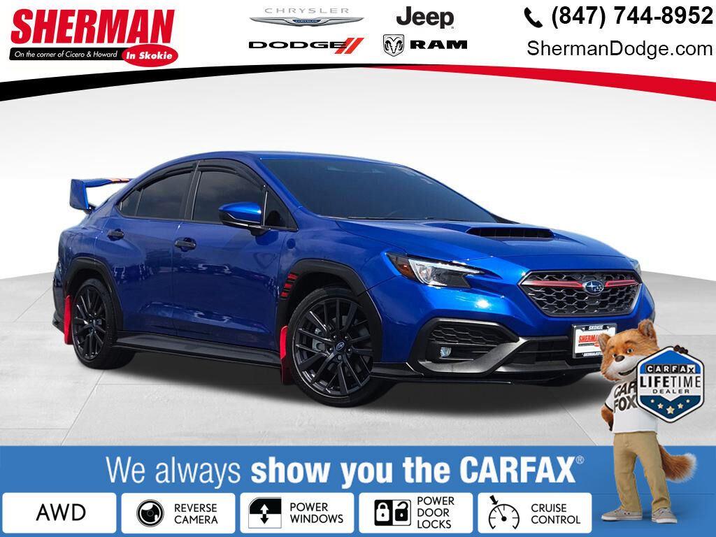 WR Blue Pearl 2024 Subaru WRX Premium AWD Sedan All-Wheel Drive Manual
