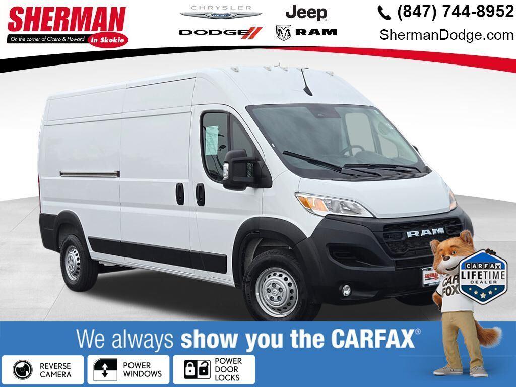 Bright White Clearcoat 2026 RAM ProMaster 2500 Tradesman 159 High Roof Cargo Van FWD Van Front-Wheel Drive Automatic