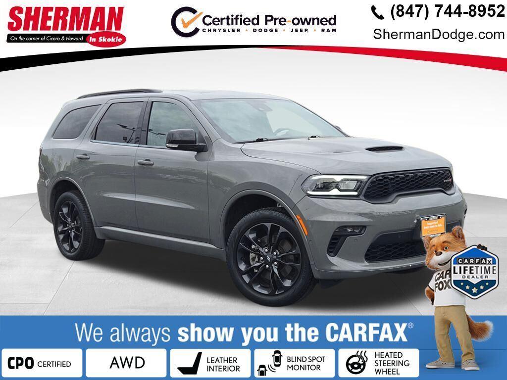 Destroyer Gray Clearcoat 2023 Dodge Durango GT Premium AWD SUV / Crossover All-Wheel Drive 8-Speed Automatic