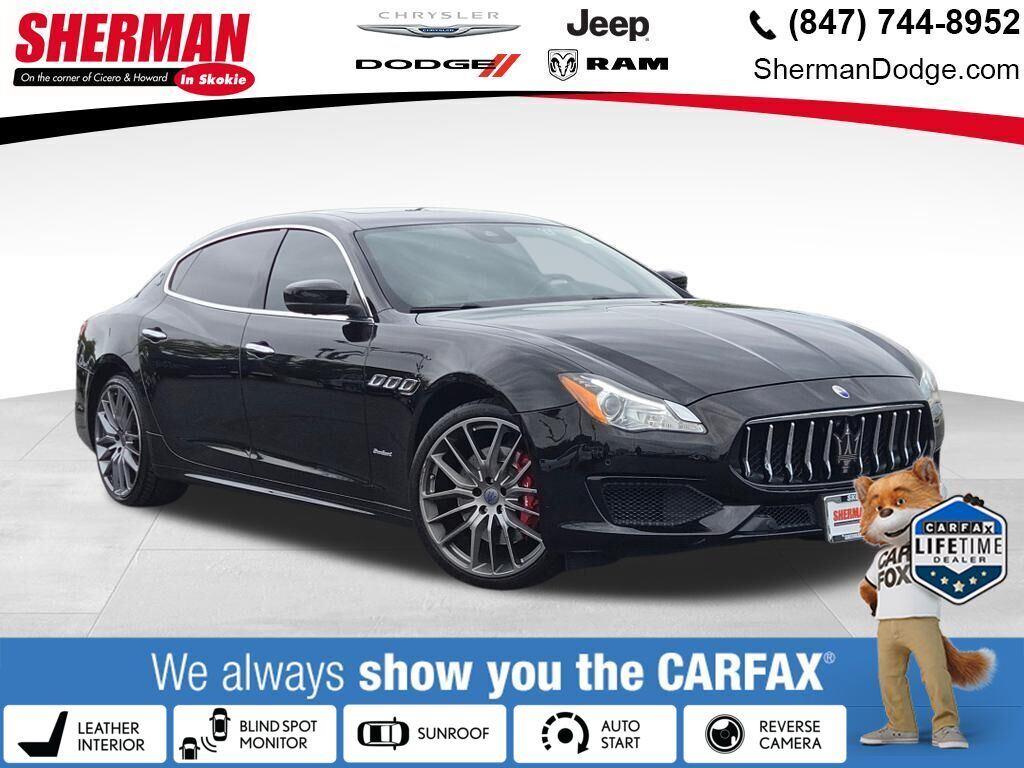 2017 Maserati Quattroporte S GranSport RWD Sedan Rear-Wheel Drive Automatic