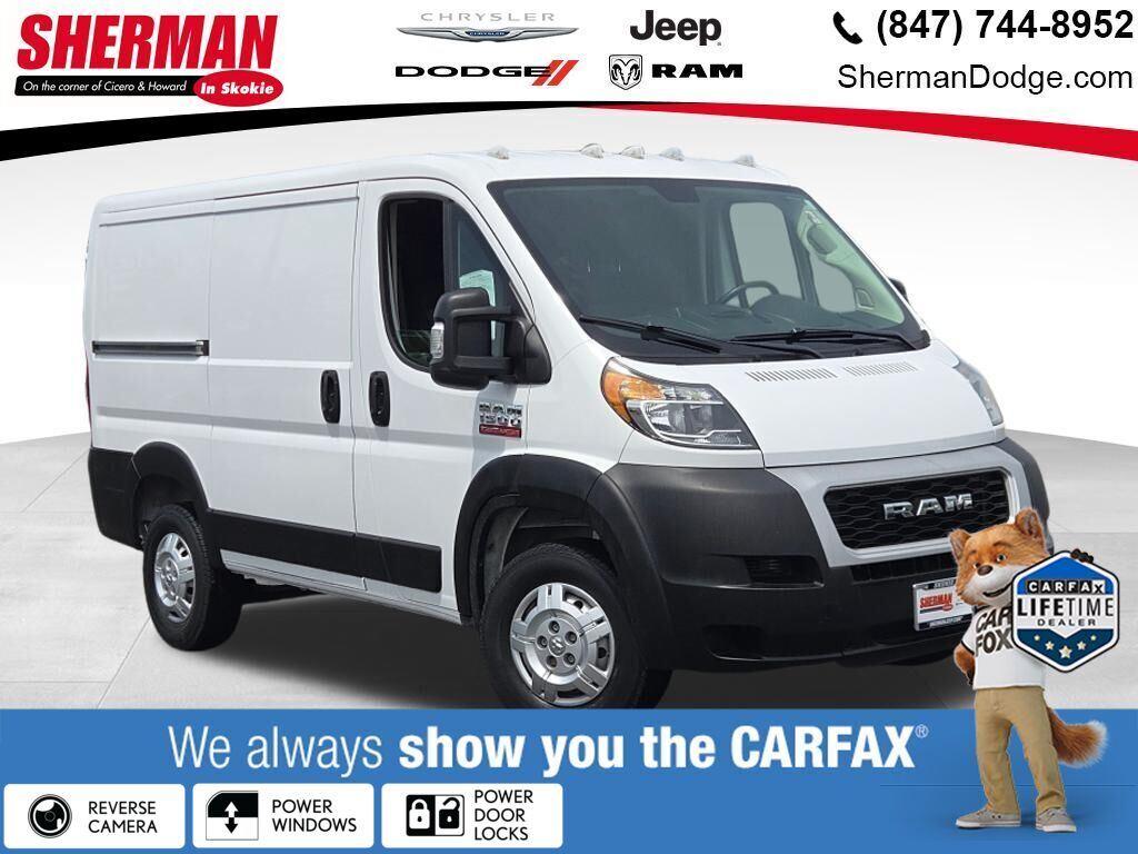 Bright White Clearcoat 2021 RAM ProMaster 1500 118 Low Roof Cargo Van FWD Van Front-Wheel Drive 6-Speed Automatic
