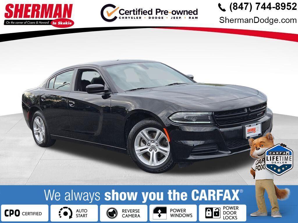 Pitch Black Clearcoat 2023 Dodge Charger Sedan Rear-Wheel Drive 8-Speed Automatic