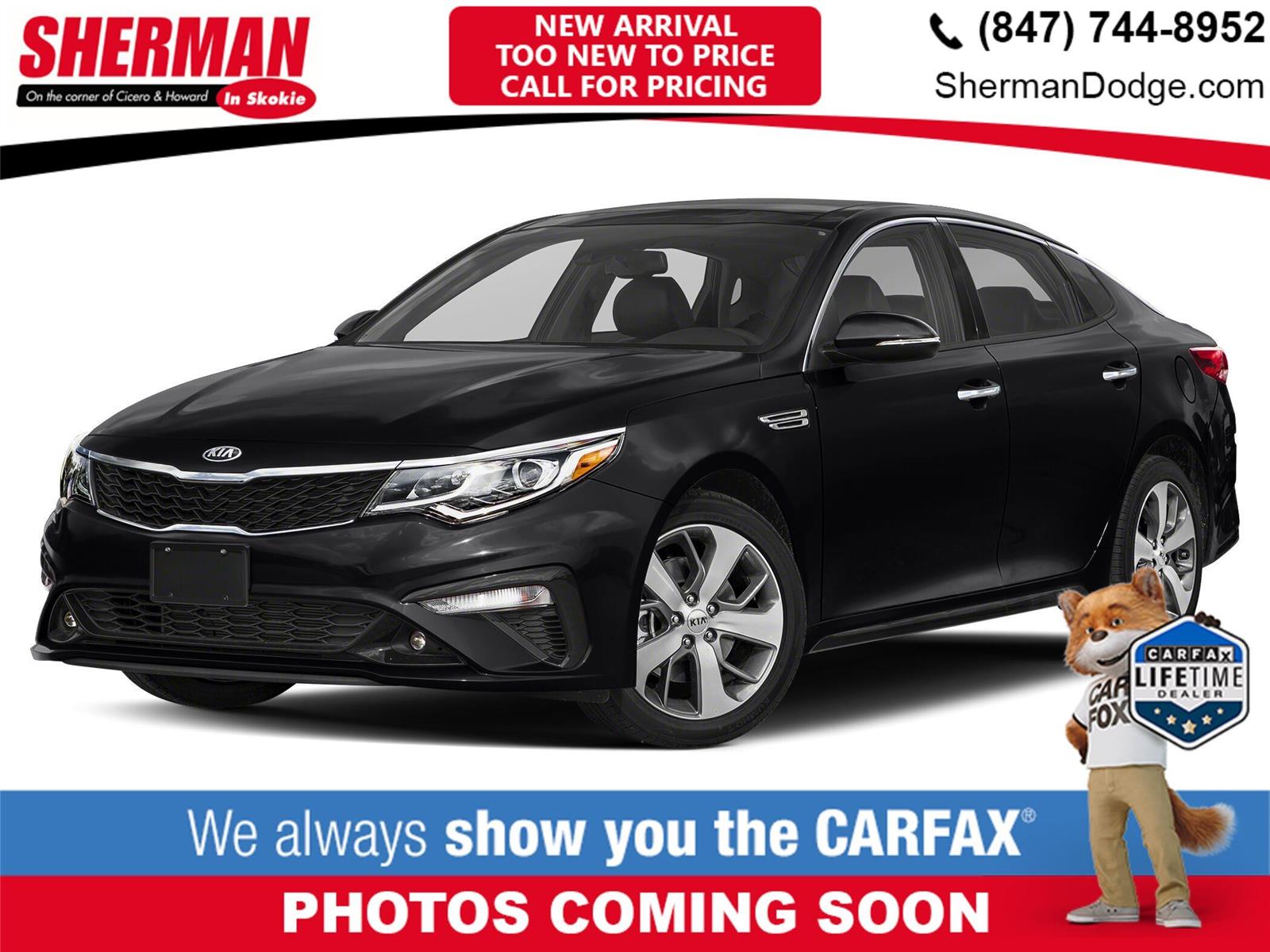 Ebony Black 2020 Kia Optima Sedan Front-Wheel Drive 6-Speed Automatic