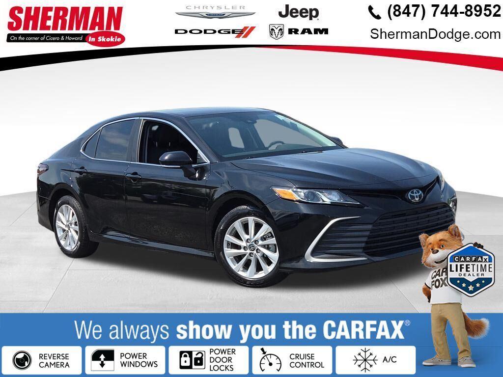 Midnight Black Metallic 2023 Toyota Camry Sedan All-Wheel Drive 8-Speed Automatic