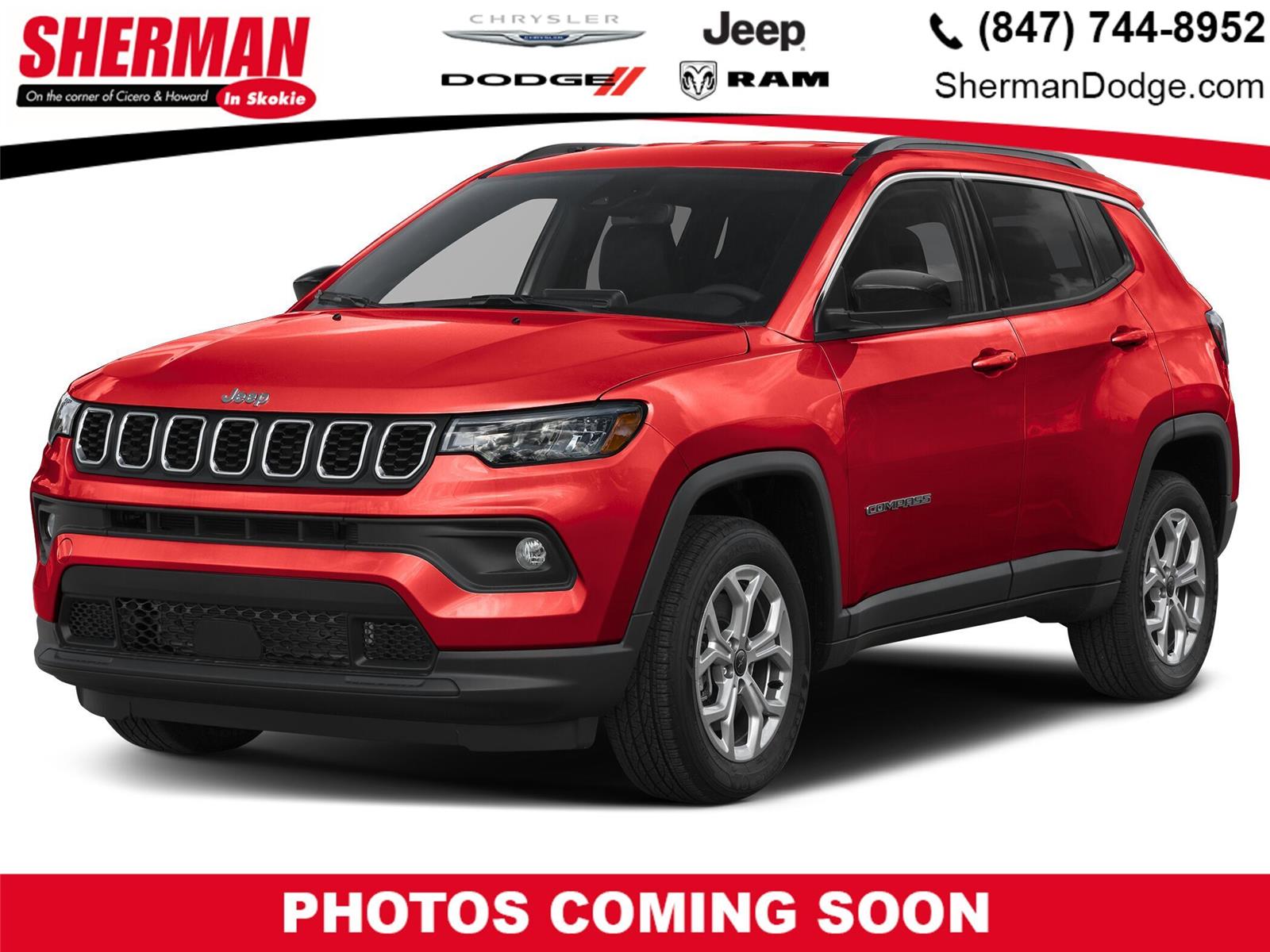 Red Hot Pearlcoat 2026 Jeep Compass SUV / Crossover Four-Wheel Drive 8-Speed Automatic