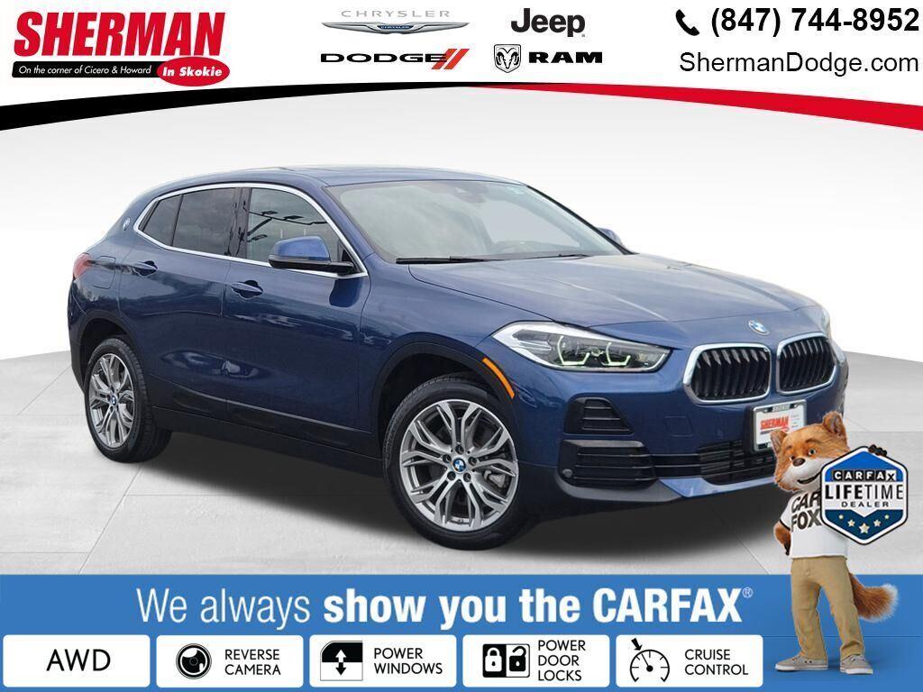 Phytonic Blue Metallic 2021 BMW X2 SUV / Crossover All-Wheel Drive Automatic