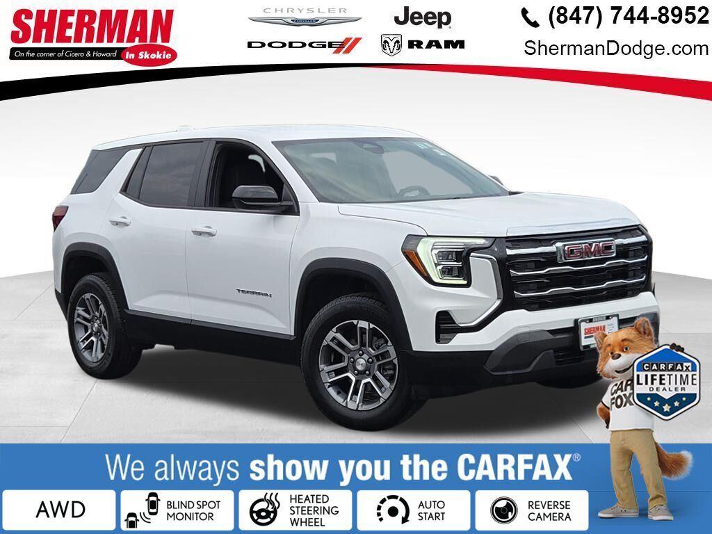 Summit White 2025 GMC Terrain SUV / Crossover Four-Wheel Drive 8-Speed Automatic Overdrive