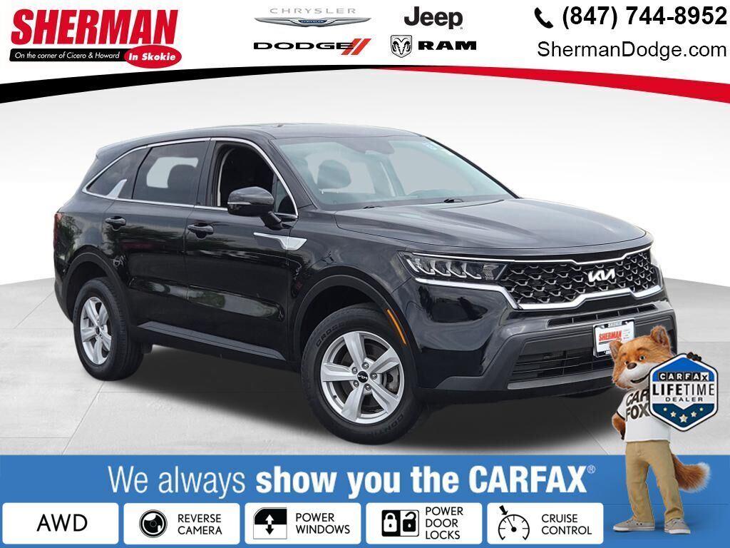 Ebony Black 2022 Kia Sorento SUV / Crossover All-Wheel Drive 8-Speed Automatic