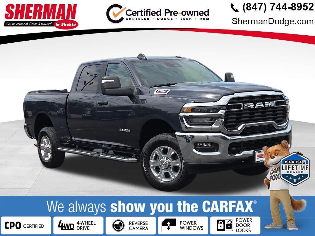 Forged Blue Metallic 2026 RAM 2500 Pickup Truck Four-Wheel Drive 8-Speed Automatic