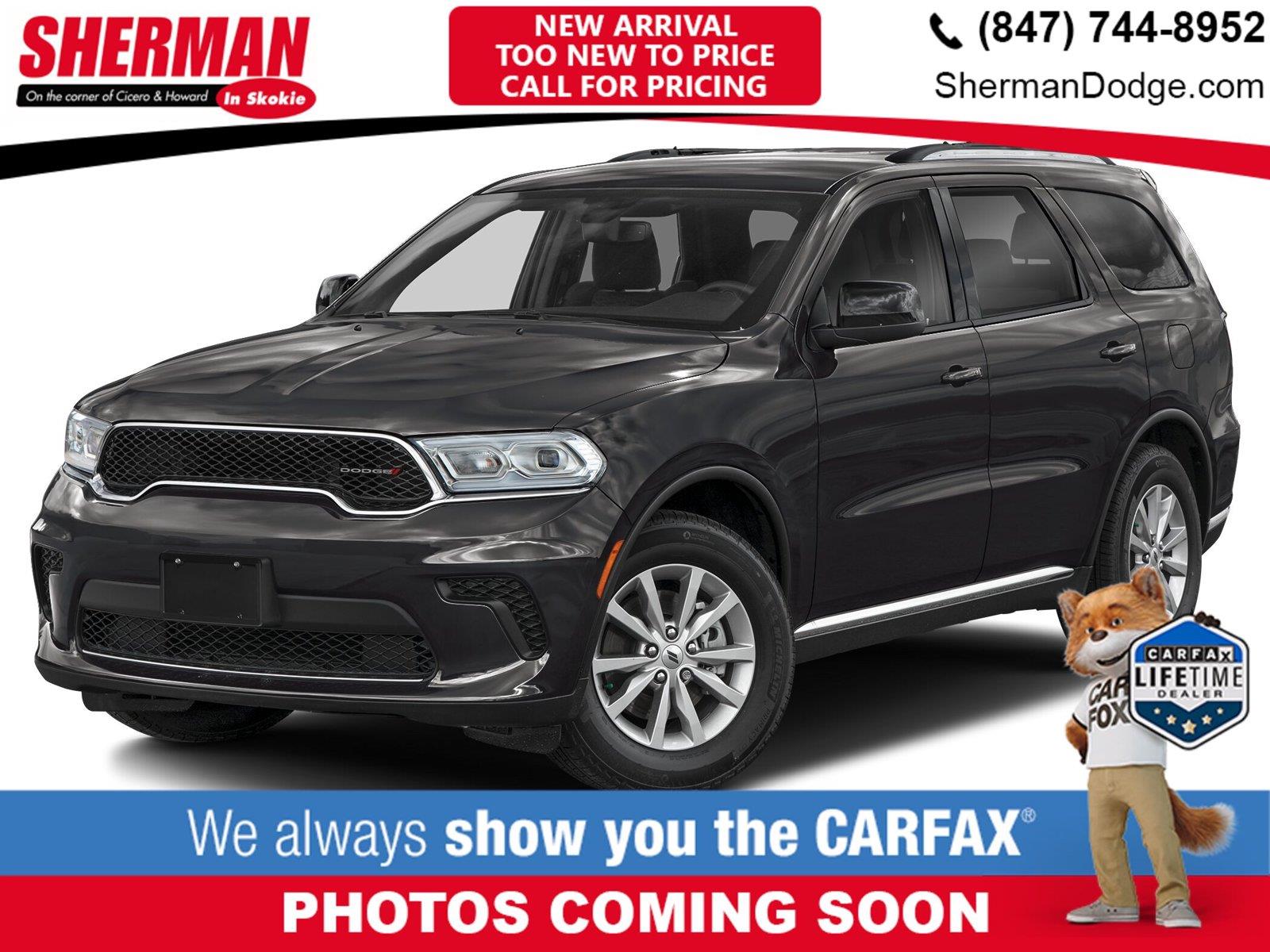 DB Black Clearcoat 2024 Dodge Durango SUV / Crossover All-Wheel Drive 8-Speed Automatic