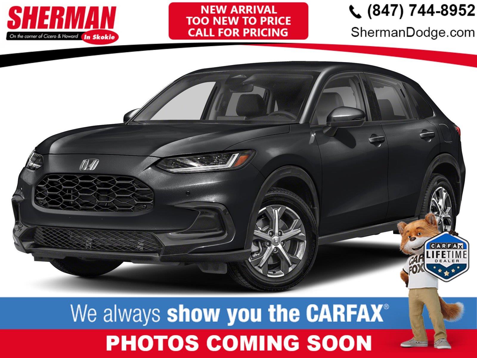 Crystal Black Pearl 2023 Honda HR-V SUV / Crossover All-Wheel Drive Continuously Variable Transmission