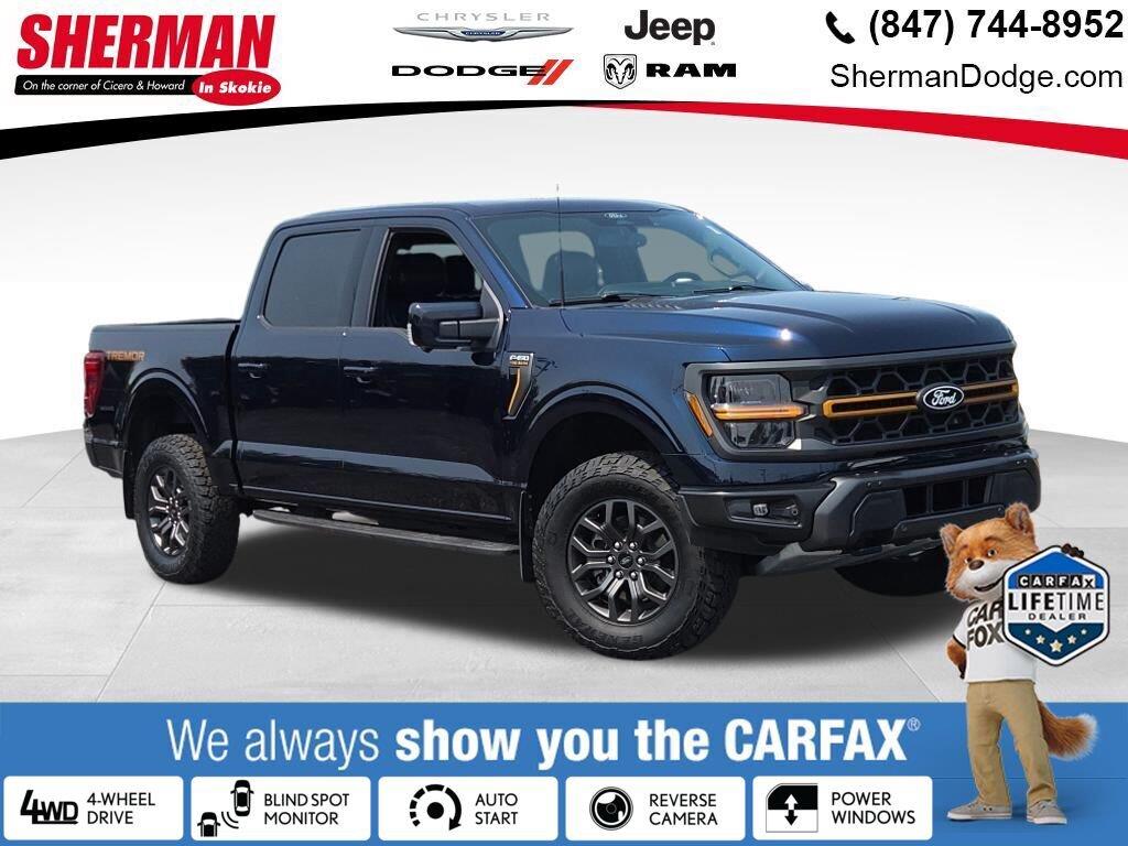 Antimatter Blue 2025 Ford F-150 Pickup Truck Four-Wheel Drive Automatic