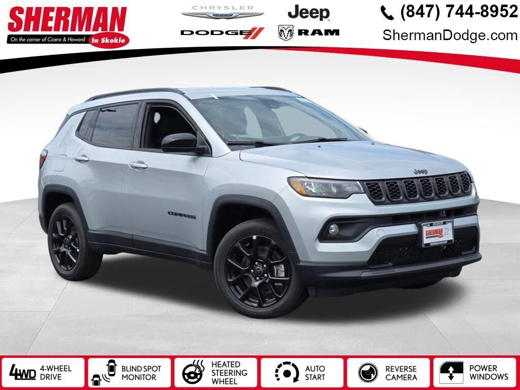 Silver Zynith Metallic Clearcoat 2026 Jeep Compass SUV / Crossover Four-Wheel Drive 8-Speed Automatic