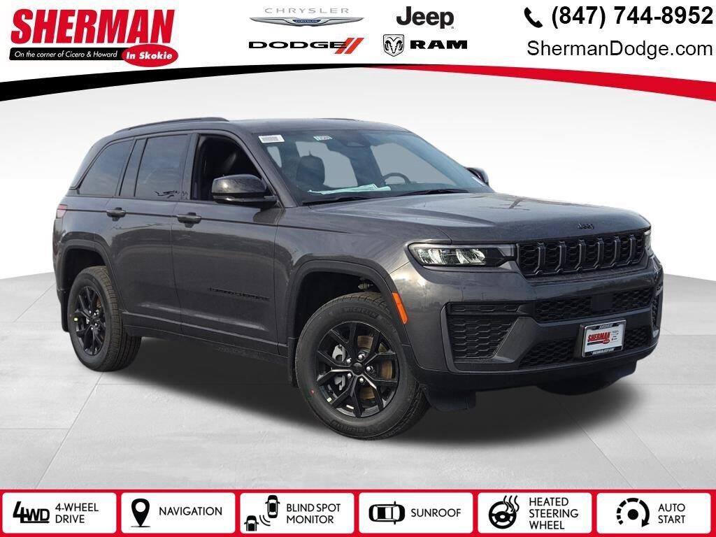 Baltic Gray Metallic Clearcoat 2026 Jeep Grand Cherokee SUV / Crossover Four-Wheel Drive 8-Speed Automatic