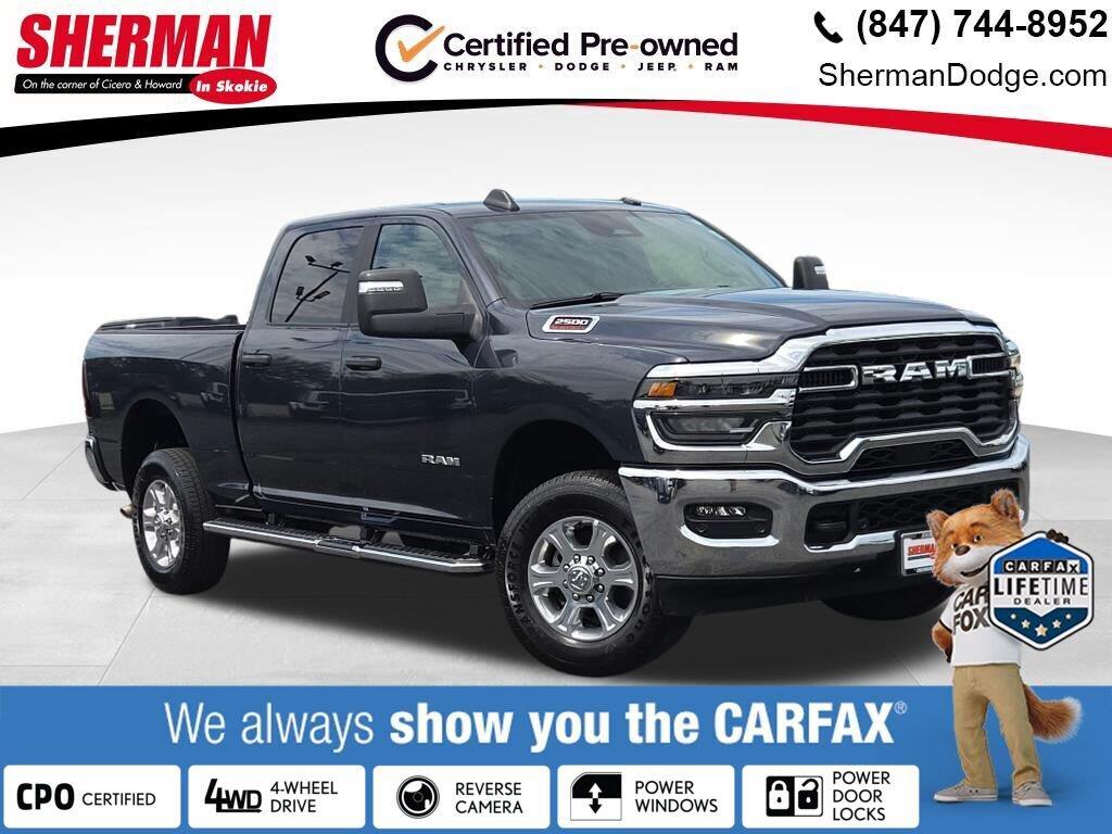 Forged Blue Metallic 2026 RAM 2500 Pickup Truck Four-Wheel Drive 8-Speed Automatic