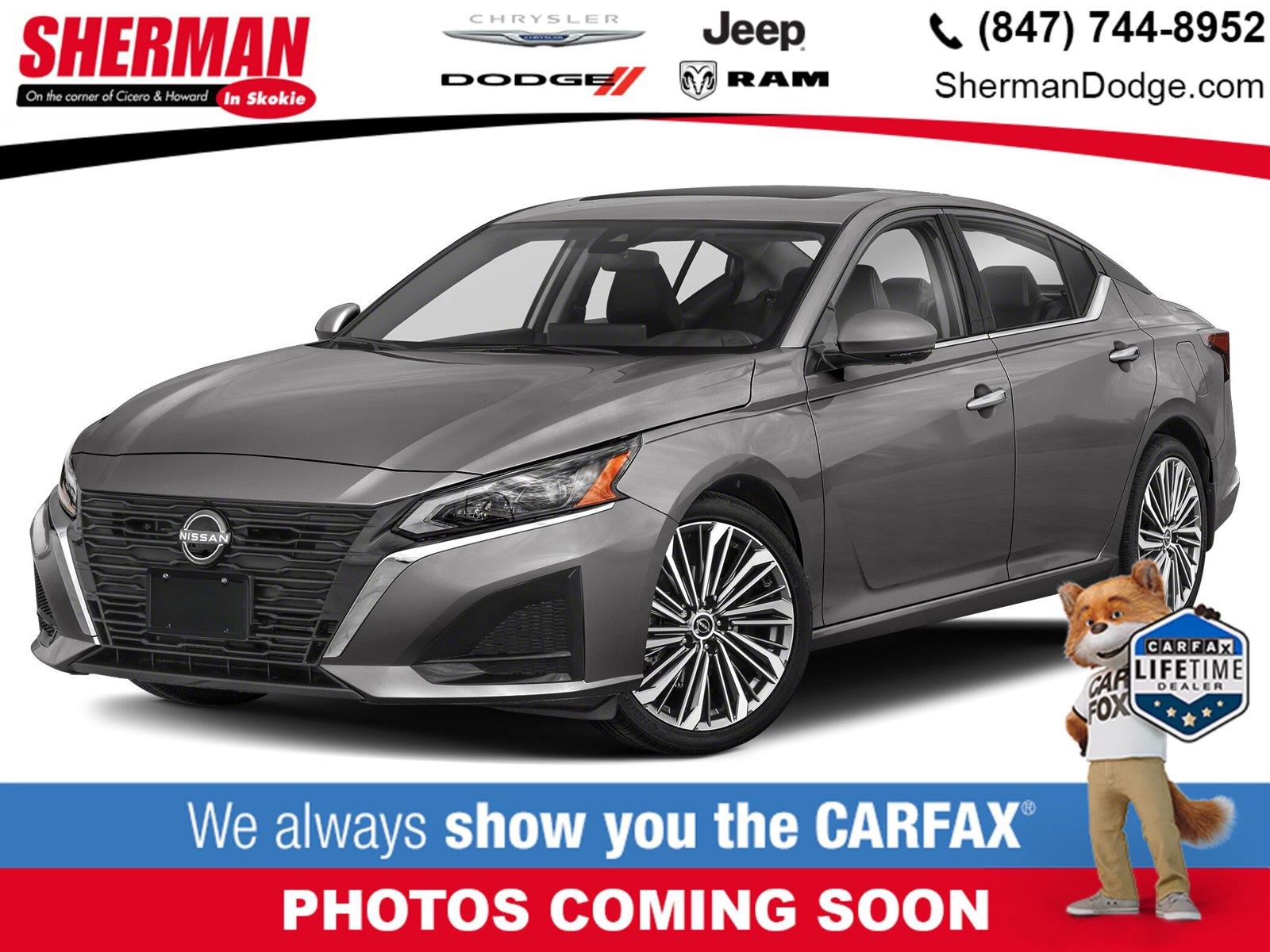 Gray (Gun Metallic) 2023 Nissan Altima Sedan Front-Wheel Drive Continuously Variable Transmission