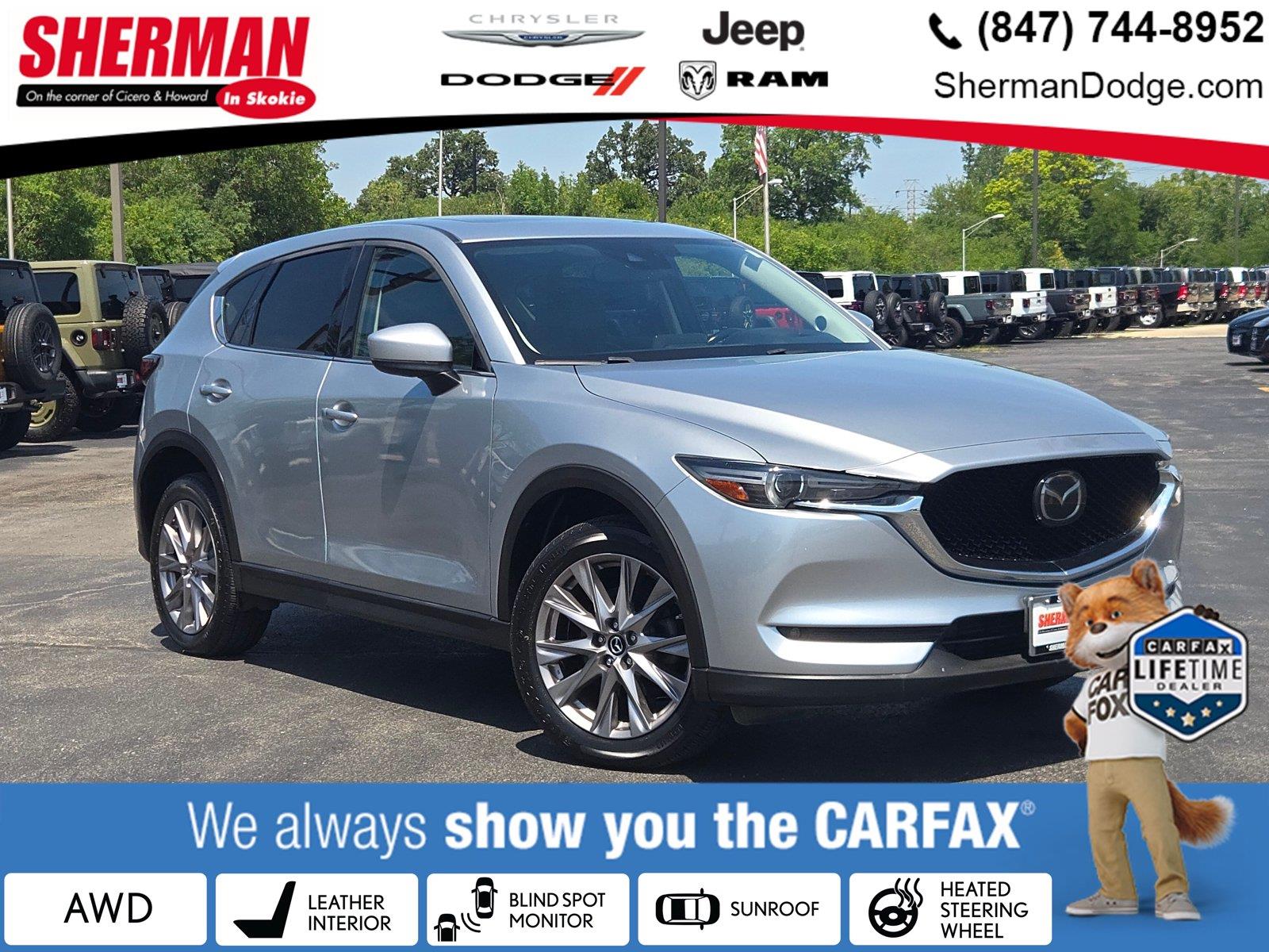 Sonic Silver Metallic 2019 Mazda CX-5 SUV / Crossover All-Wheel Drive Automatic