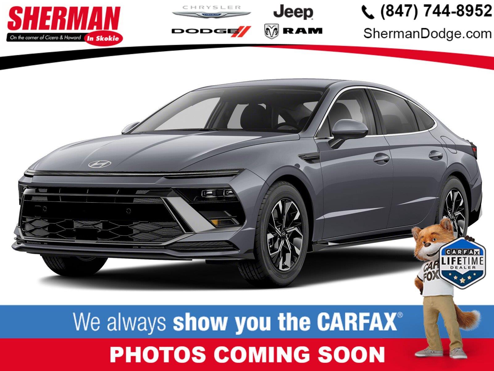 Portofino Gray 2025 Hyundai Sonata Sedan Front-Wheel Drive Automatic