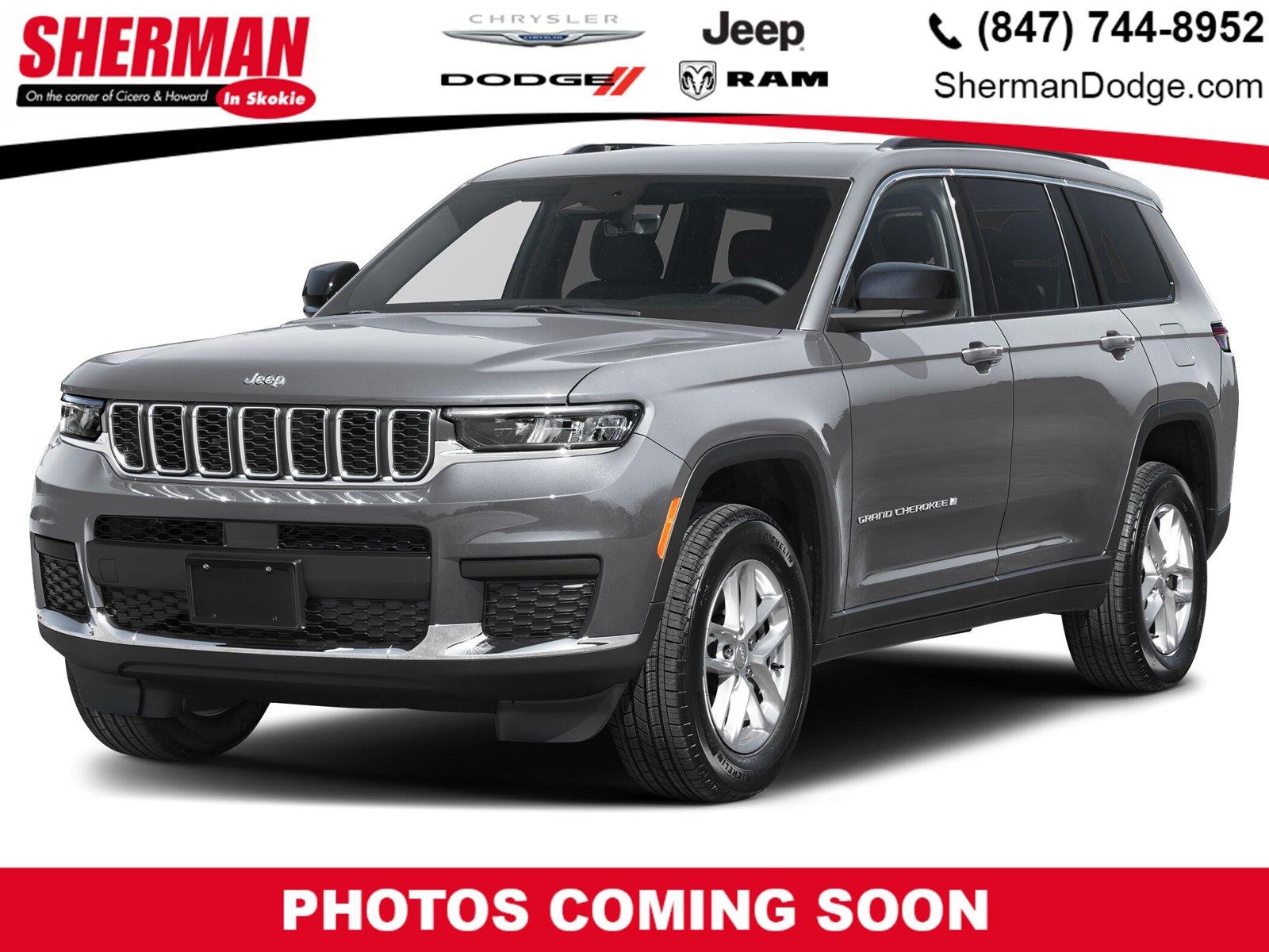Baltic Gray Metallic Clearcoat 2026 Jeep Grand Cherokee L SUV / Crossover Four-Wheel Drive 8-Speed Automatic