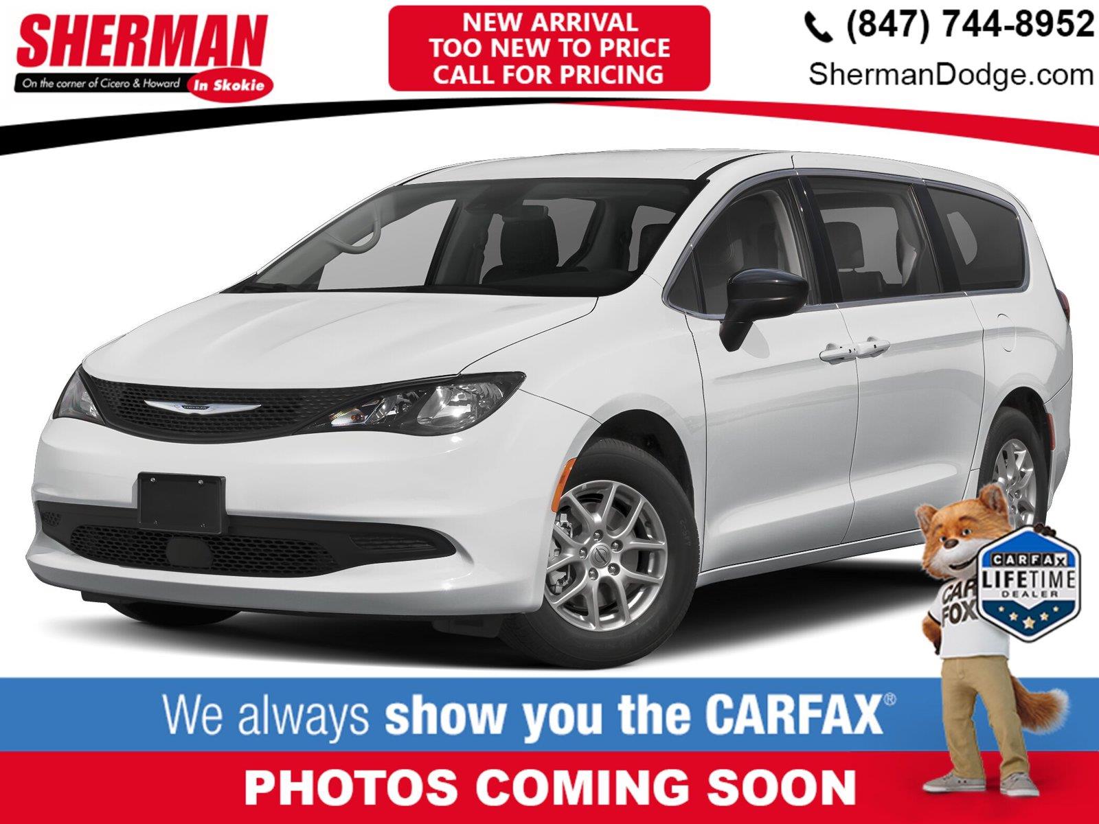 Bright White Clearcoat 2023 Chrysler Voyager Minivan Front-Wheel Drive 9-Speed Automatic