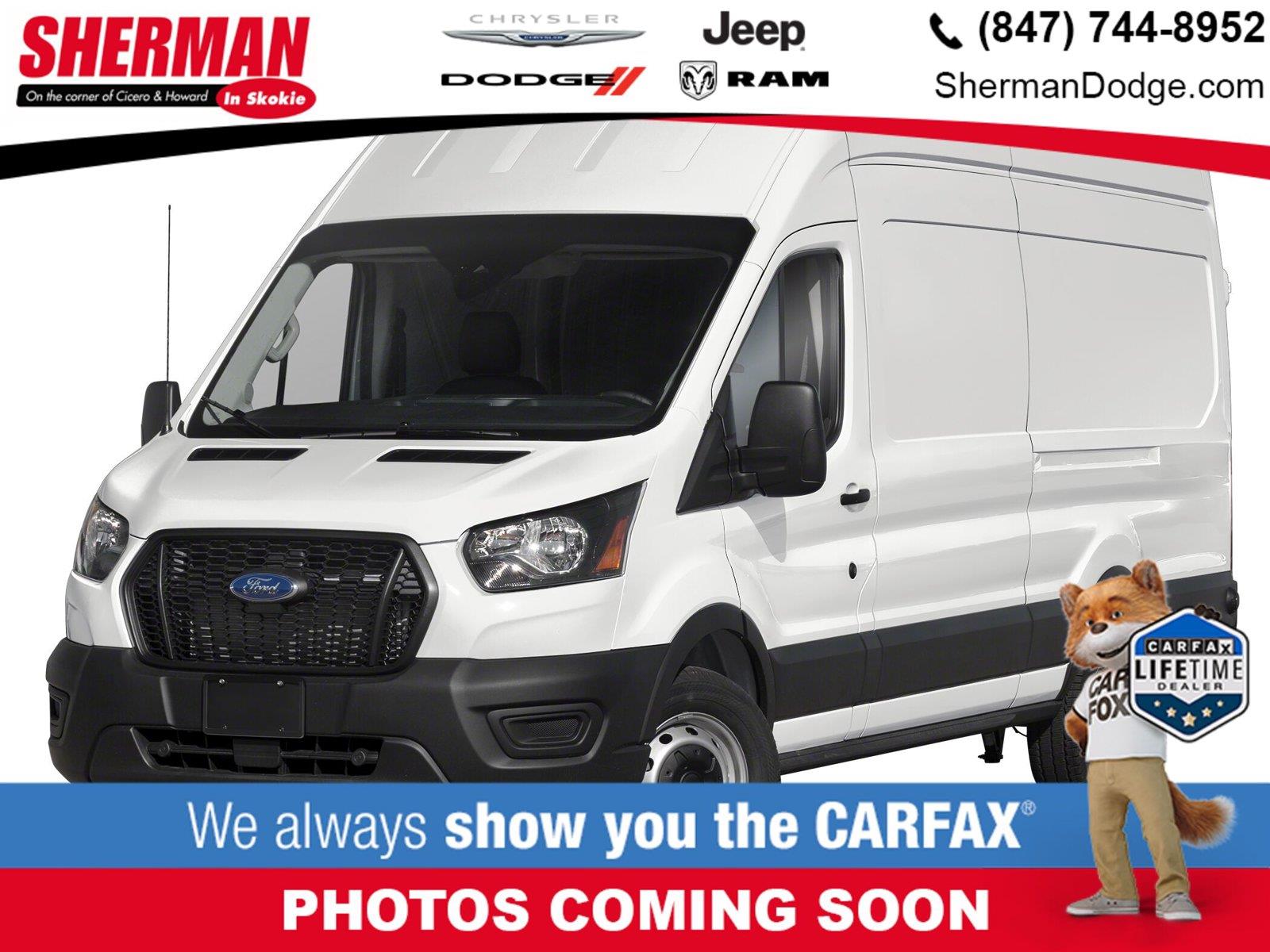 Oxford White 2024 Ford Transit Cargo Van Rear-Wheel Drive Automatic