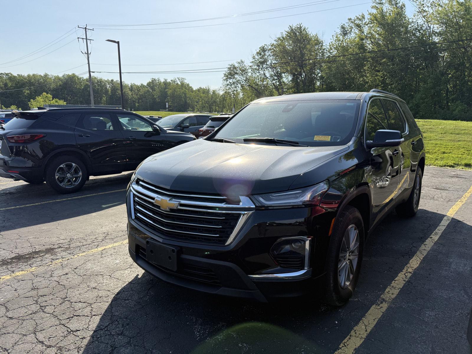 Used 2023 Mosaic Black Metallic Chevrolet LT Cloth image 2
