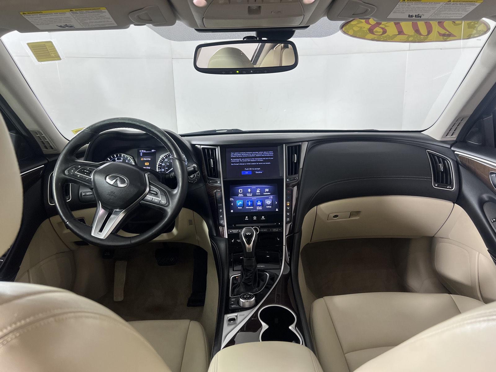 Used 2018 Mocha Almond INFINITI 3.0t LUXE image 2