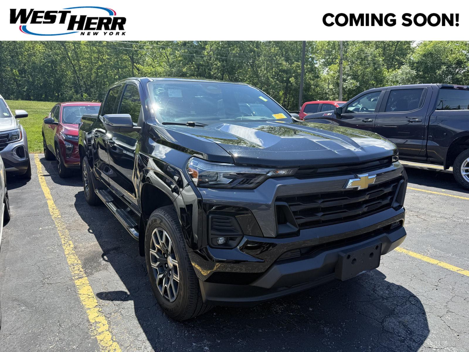 Black 2023 Chevrolet Colorado Pickup Truck Four-Wheel Drive 8-Speed Automatic
