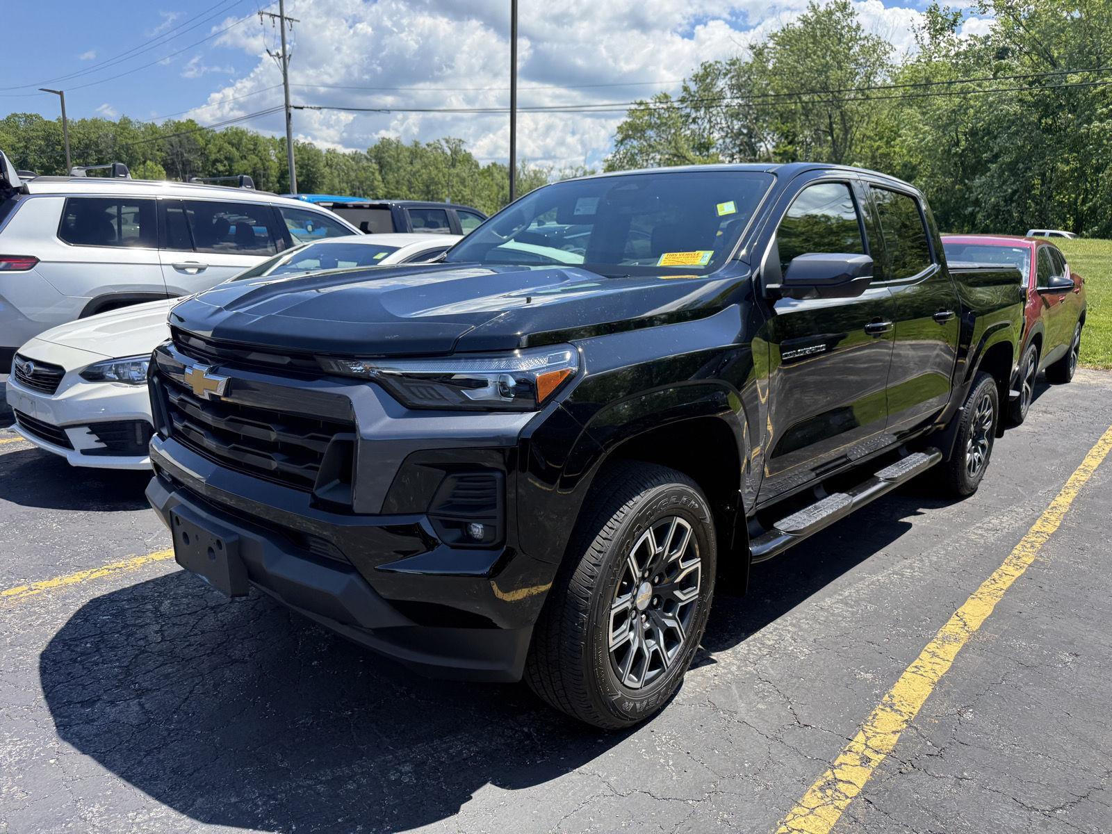 Used 2023 Black Chevrolet 4WD LT image 2