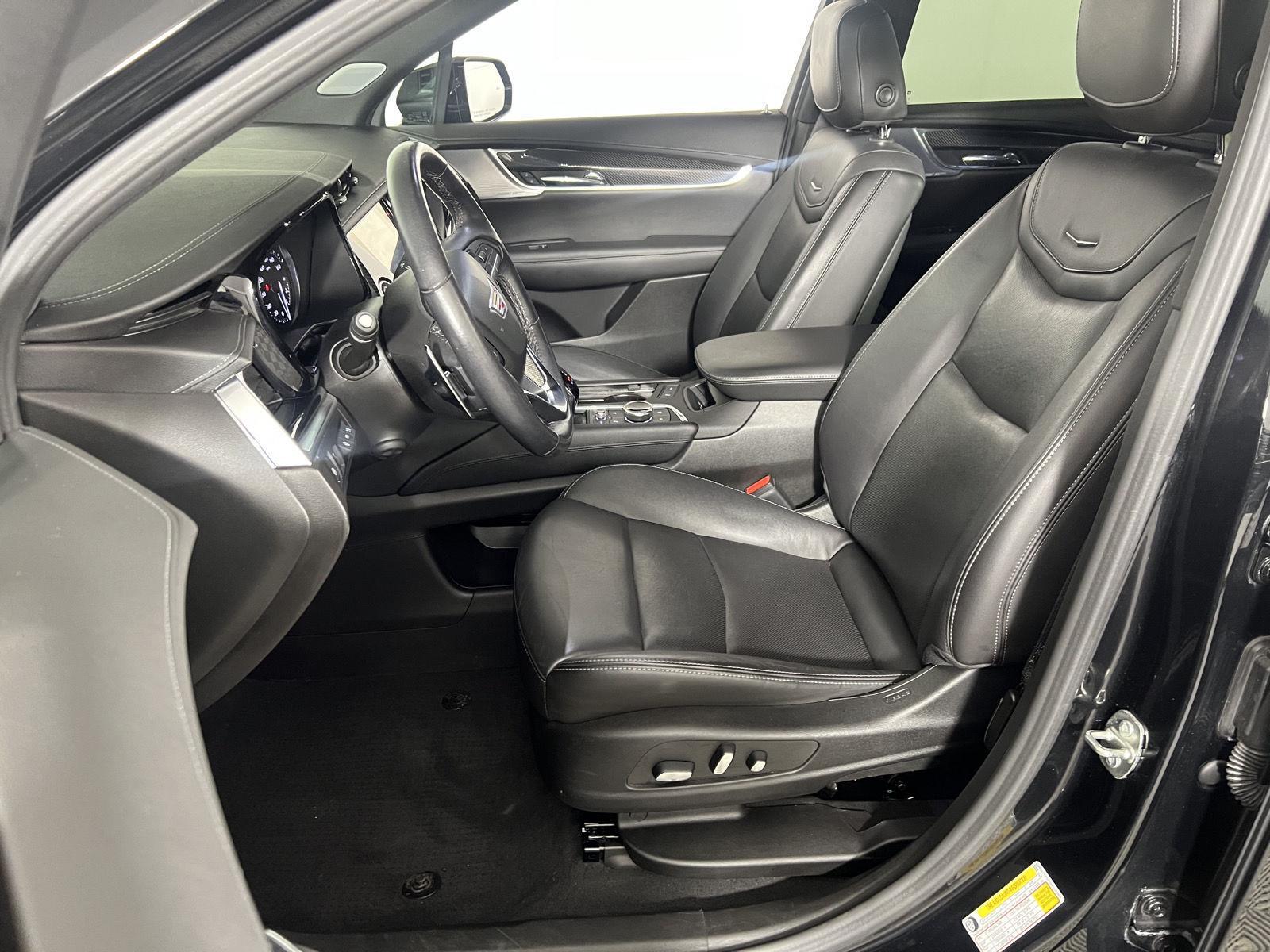 Used 2023 Stellar Black Metallic Cadillac AWD Sport image 9