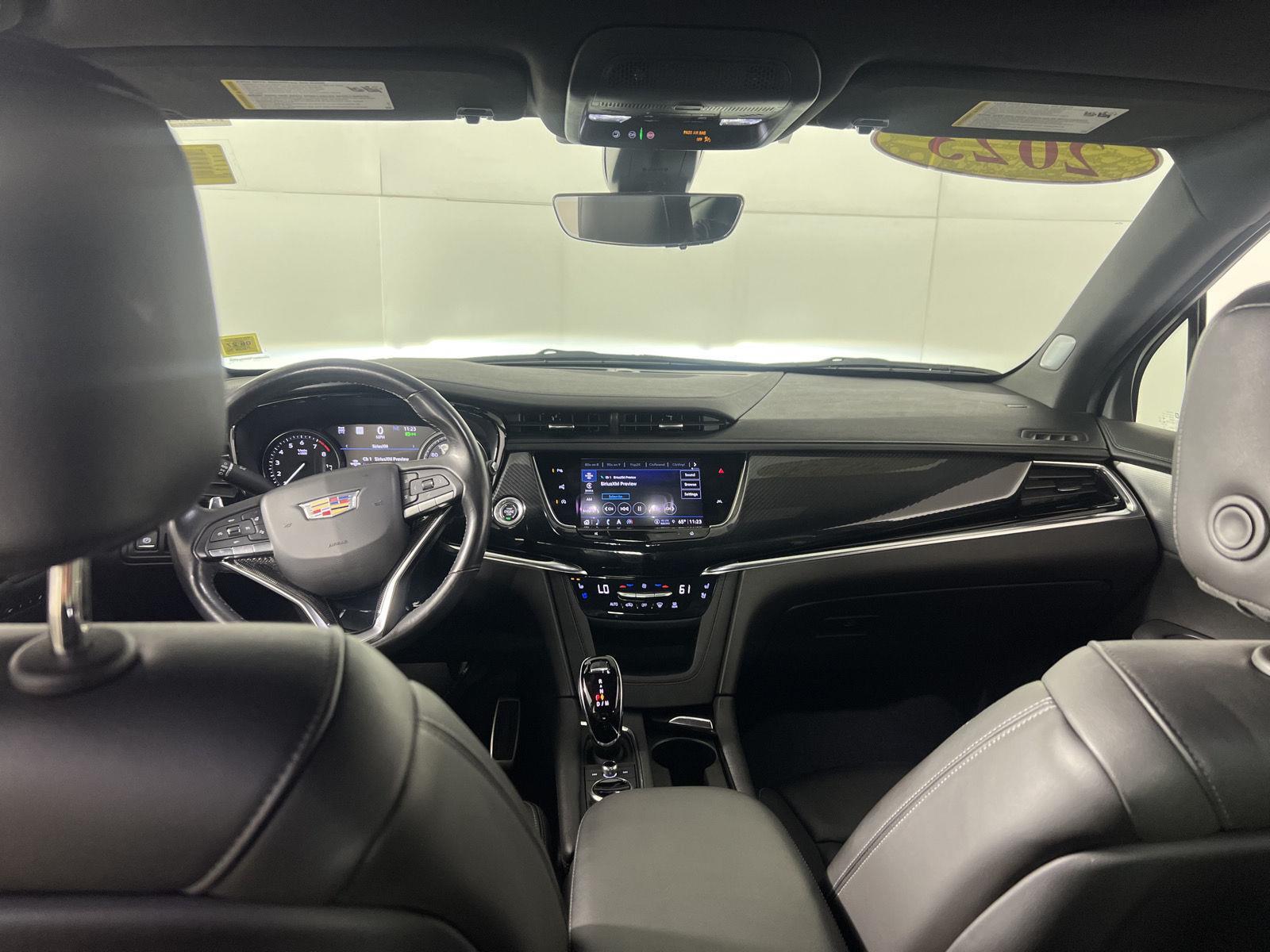 Used 2023 Stellar Black Metallic Cadillac AWD Sport image 10