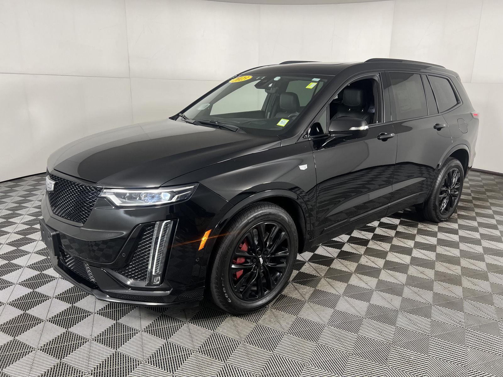 Used 2023 Stellar Black Metallic Cadillac AWD Sport image 14