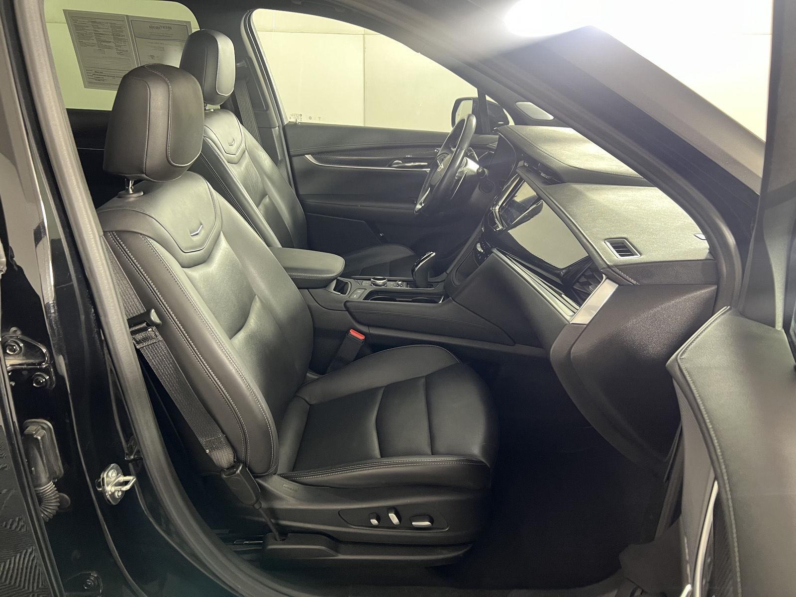 Used 2023 Stellar Black Metallic Cadillac AWD Sport image 16