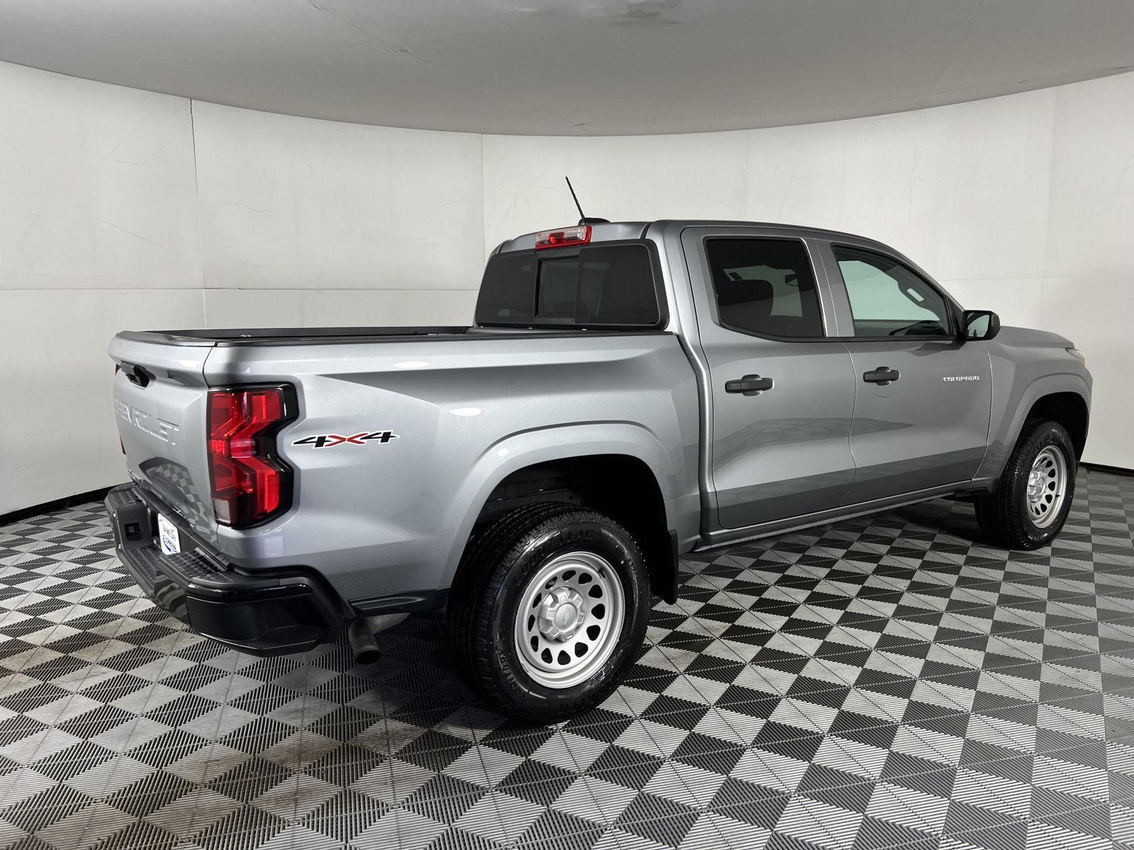 Used 2023 Sterling Gray Metallic Chevrolet 4WD Work Truck image 25