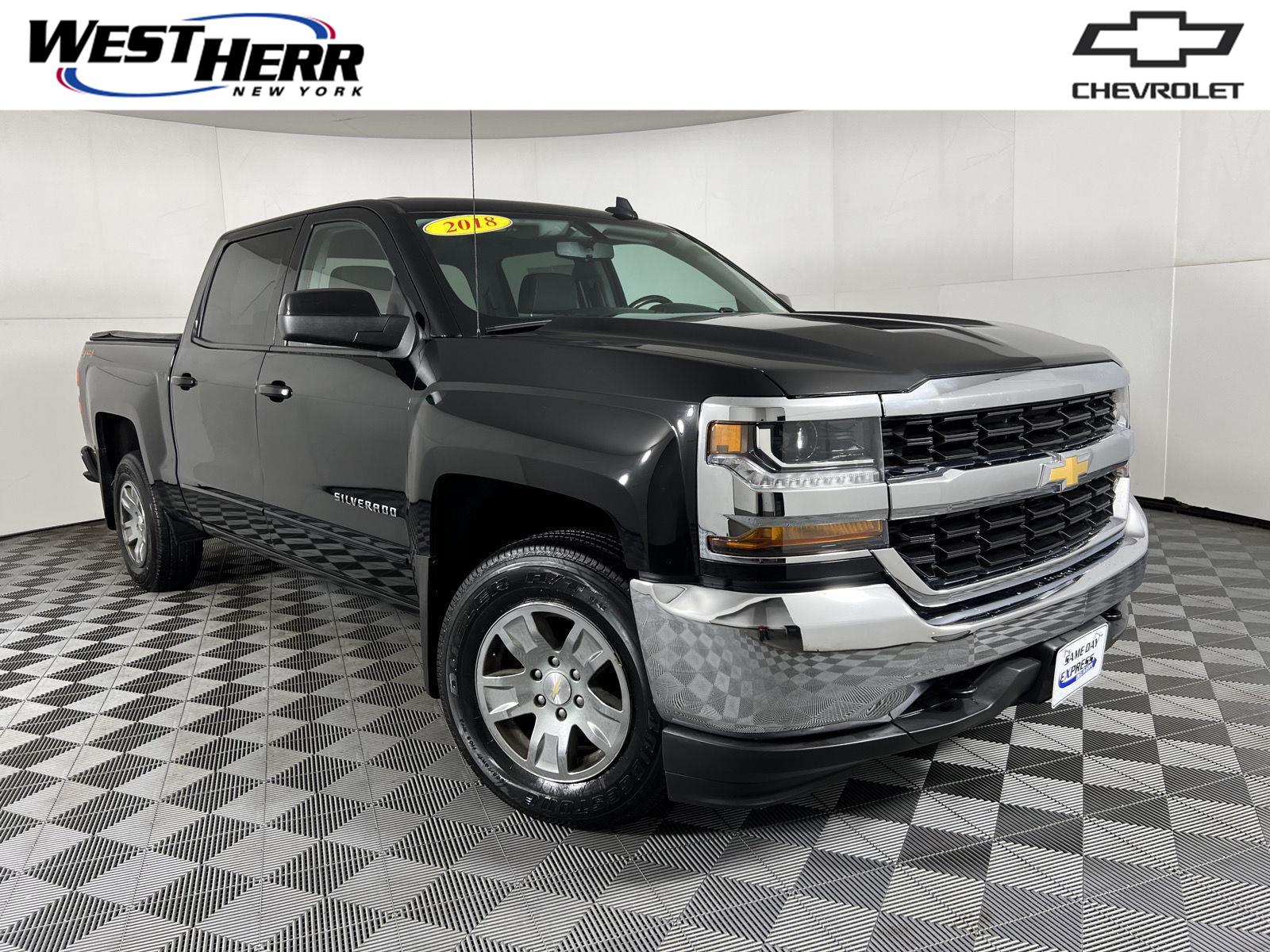  2018 Chevrolet Silverado 1500 LT Crew Cab 4WD   