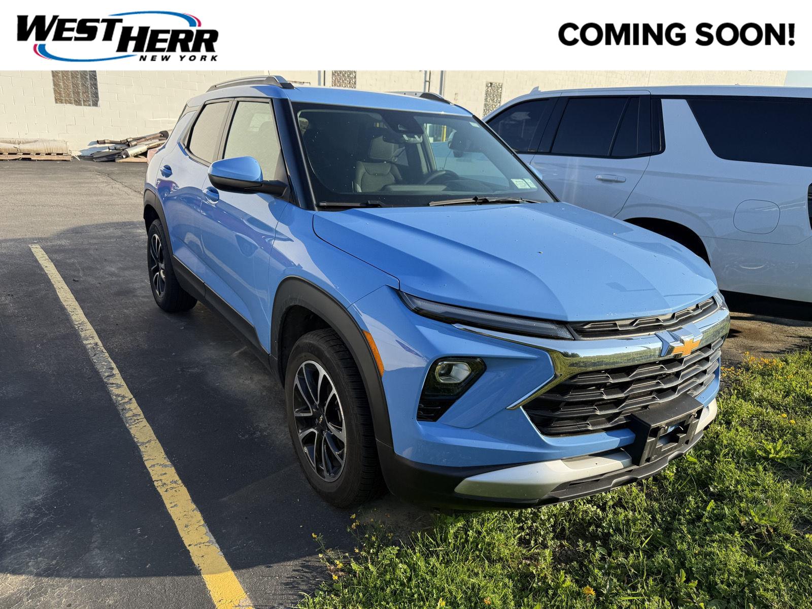 Fountain Blue 2024 Chevrolet Trailblazer SUV / Crossover Four-Wheel Drive 9-Speed Automatic