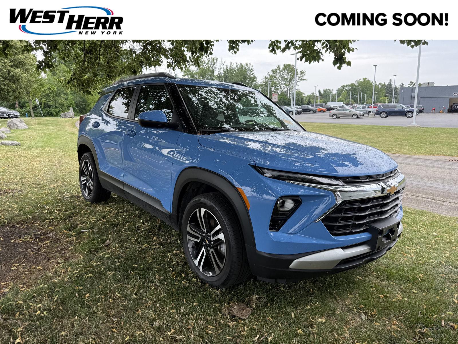 Fountain Blue 2024 Chevrolet Trailblazer SUV / Crossover Four-Wheel Drive 9-Speed Automatic
