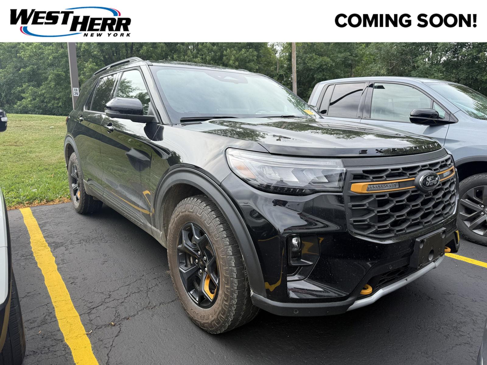 Agate Black 2026 Ford Explorer SUV / Crossover All-Wheel Drive Automatic