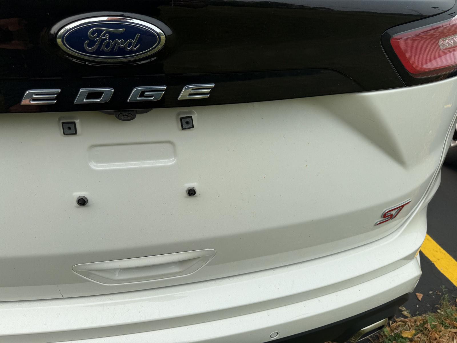 Used 2023 Star White Metallic Tri-Coat Ford ST image 5