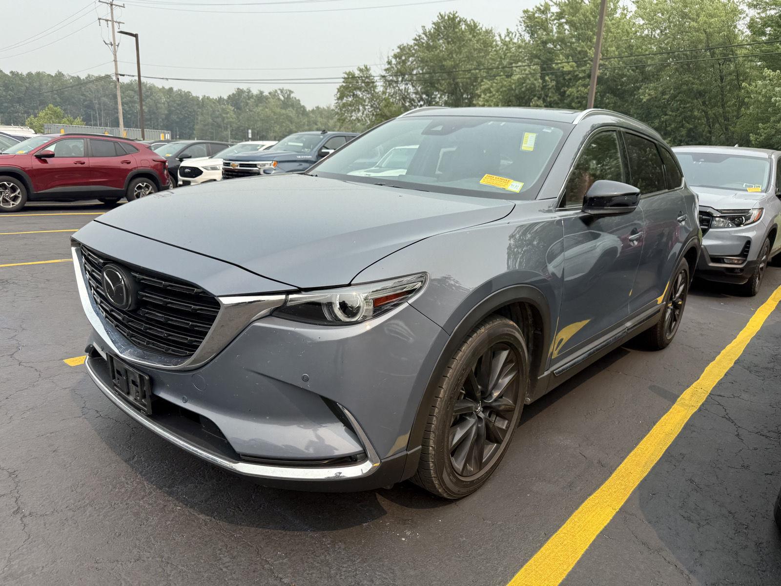 Used 2021 Polymetal Gray Mazda Carbon Edition image 3