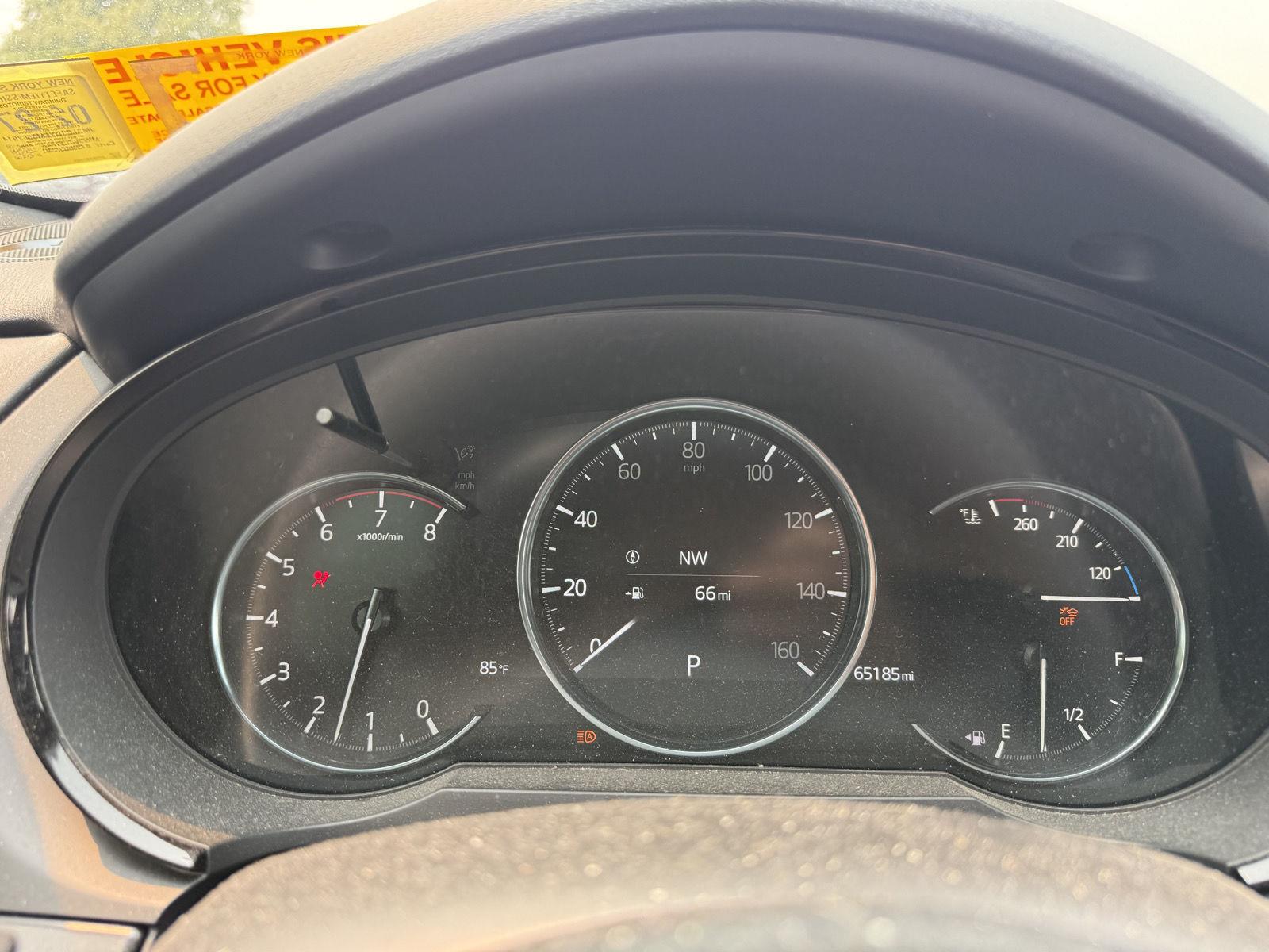 Used 2021 Polymetal Gray Mazda Carbon Edition image 15