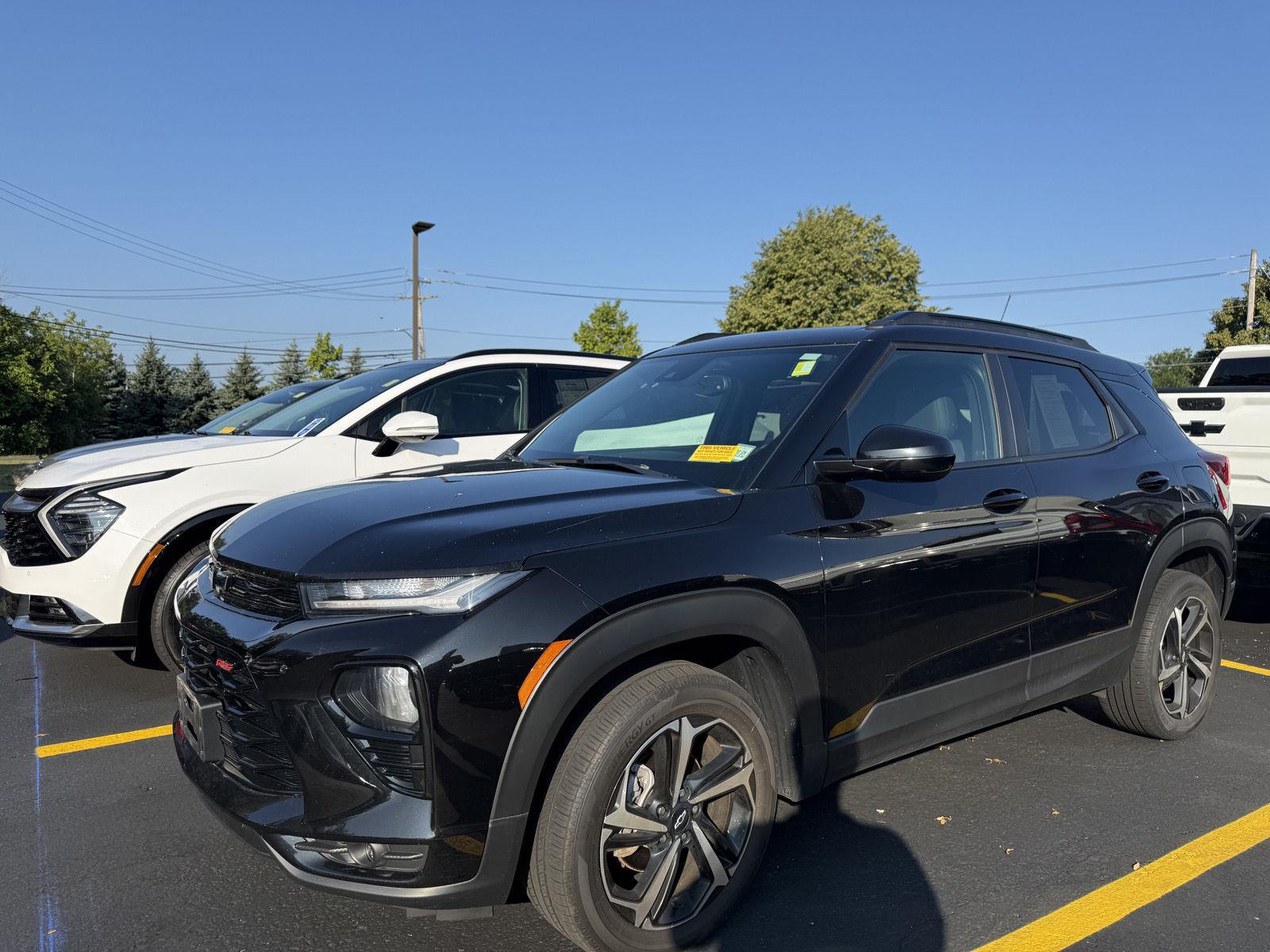 Used 2022 Mosaic Black Metallic Chevrolet RS image 5